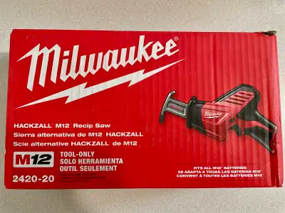 Milwaukee M12 Hackzall 2420-20, View more