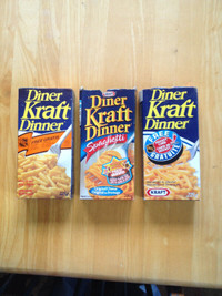 Kraft Dinner Hockey Card Boxes...Lot of 5