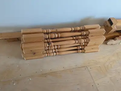 Wood Railing Balusters