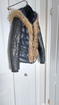Rudsak womens jacket real fur