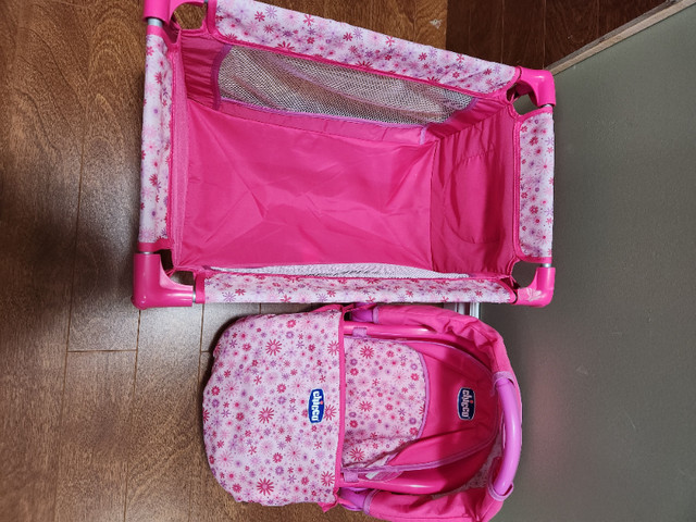 Doll playpen, carrier and mat in Toys in St. John's - Image 2