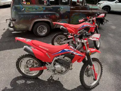 2 - 2022 CRF250F(s). Selling both of my CRF250F(s). Both bikes for $10,000 or $5,500 each. Both bike...