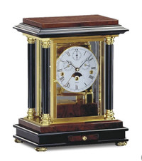 Kieninger 1246-82-02 Fidelo Mantel Clock, Calendar, Moonphase, W