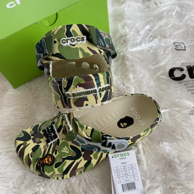 Crocs x Bape Shoes Brand New w Tags in Men's in City of Toronto - Image 4