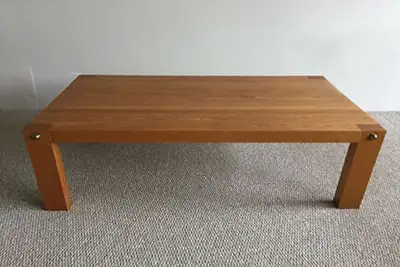 This prototype table was built at the Phelman wood shop in the Quebec Eastern Townships. The wood is...