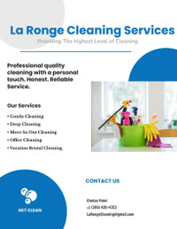La Ronge cleaning services 
