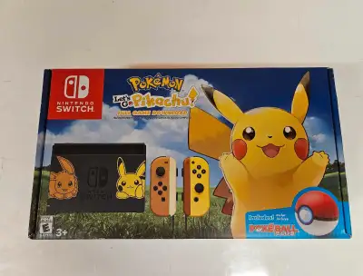 Special Edition Nintendo Switch Pokemon Let's Go, View more