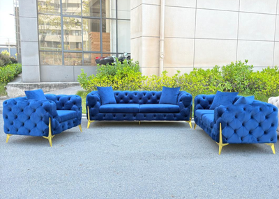 Sectional Velvet Couch Set, View more