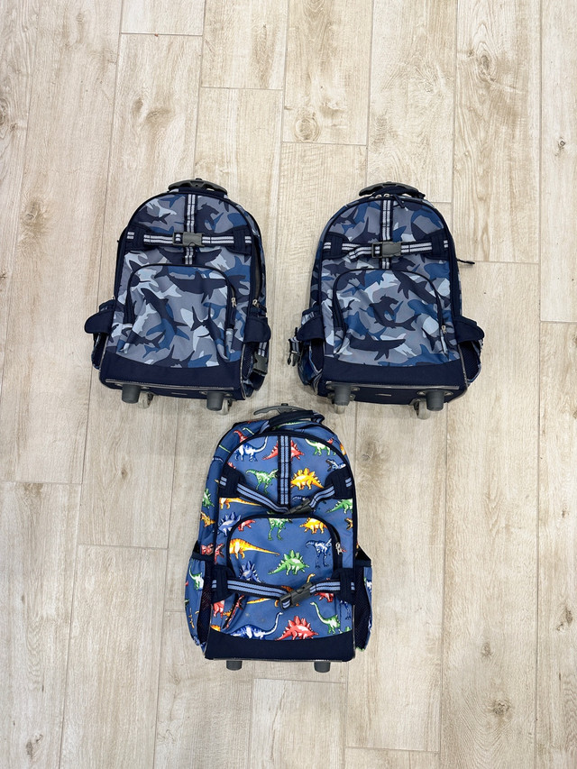 Pottery Barn Rolling Kids Backpack  in Other in Markham / York Region - Image 2