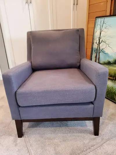 Dark Grey Fabric Chair, View more