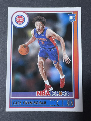 Detroit Pistons Cade Cunningham Unframed City Edition 2022-23 Serigraph Print