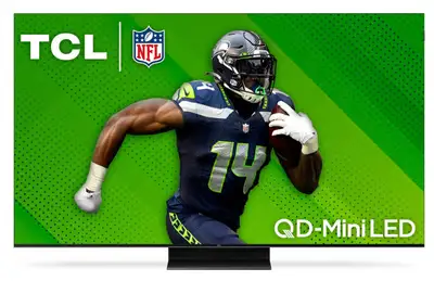 TCL 65" QM7 Series 4K UHD HDR QD Mini LED Smart Google TV NO TAX, View more