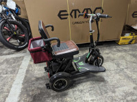 EMMO Demo Three Wheels Foldable Mobility Scooter Ebike