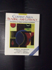 Content Area Reading and Literacy:Succeeding in Today's Diverse