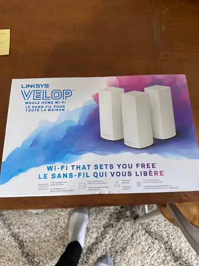 IF THE AD IT UP IT IS AVAILABLE. Linksys Velop Tri-Band AC2200 Whole Home WiFi Mesh System, 3-Pack (...
