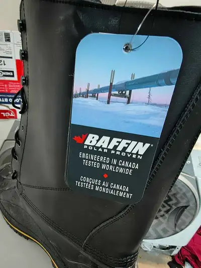 size 12 Baffin steel toe CSA approved winter boots , View more