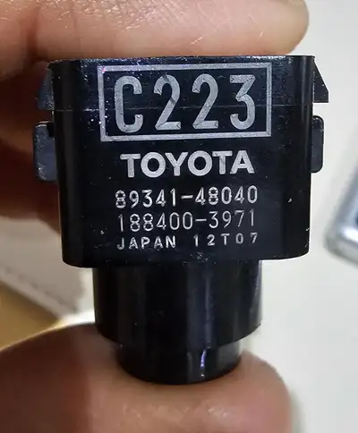 Genuine Lexus RX MK4 AL20 RX350 450h Toyota Prius MK4 Parking Sensor C223 Black Made in Japan https:...