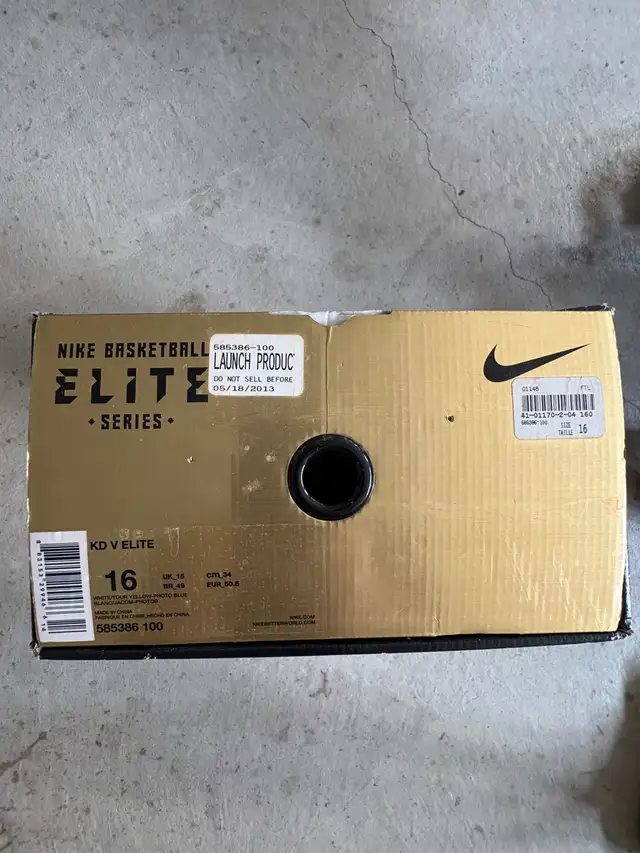 Nike KD V Elite Basketball Shoes  Mens Size 16 Rare Brand New in Men's Shoes in Oakville / Halton Region - Image 8