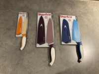 Starfrit Knives - Utility, Chef, Santoku Knives