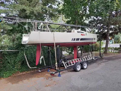 https://sailboatdata.com/sailboat/landing-school-30/ 2009 LS30. Newish sails, new cradle, new winche...