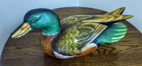 CARVED WOOD DUCK