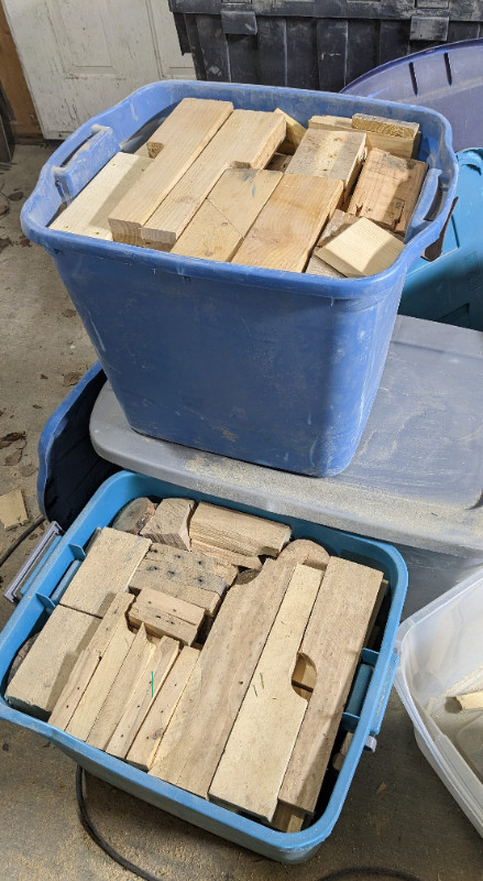 Bins of Firewood in Other in Lethbridge