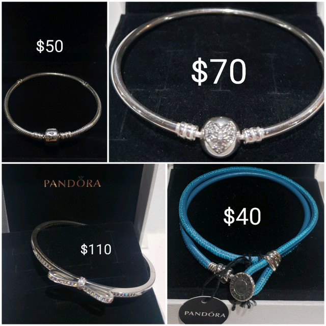Authentic Pandora Charms, Rings and Bracelets  in Jewellery & Watches in City of Toronto - Image 4