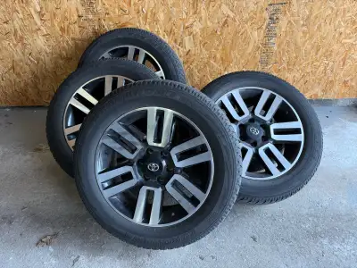 These used Toyota wheels with Yokohama Geolandar G96 tires are ready for their next journey. The tir...