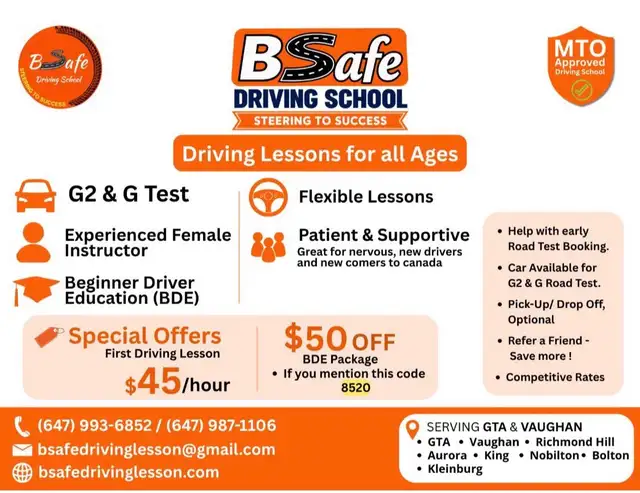 Certified Driving instructor 