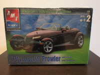 Plastic Model Kit - Amt Plymouth Prowler with Trailer New/Sealed