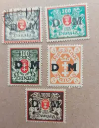 Danzig postage stamps-check our new location