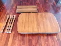 Table de cuisine en bois