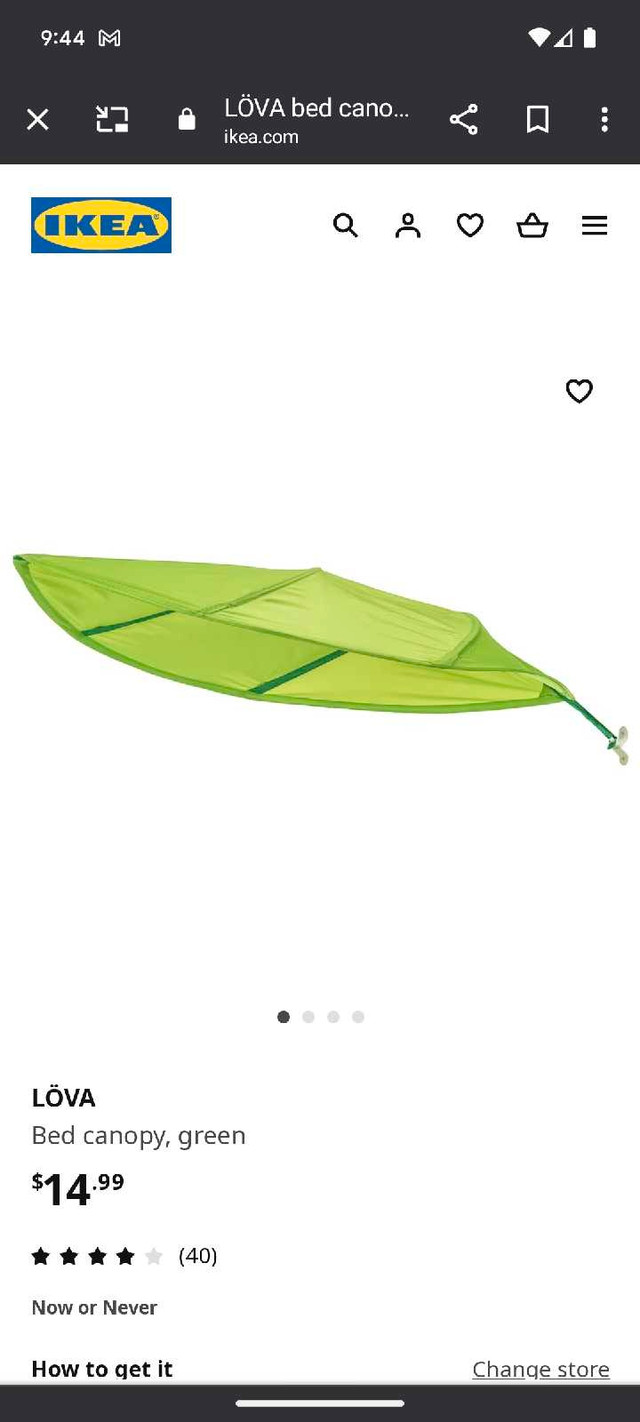 Ikea Leaf Canopy in Home Décor & Accents in Cambridge