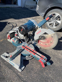 Bosch 15 Amp Corded 10 in. Dual-Bevel Sliding Glide Miter Saw