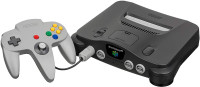 Nintendo 64 console. 2 games. 2 controllers