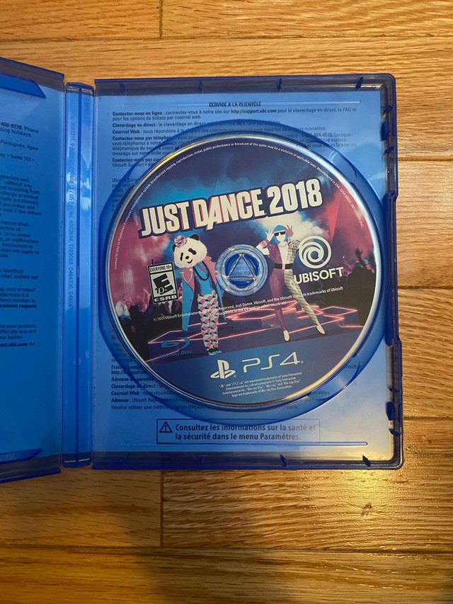 PS4 - “Just Dance 2018” (Never Played) in Sony Playstation 4 in Fredericton - Image 2