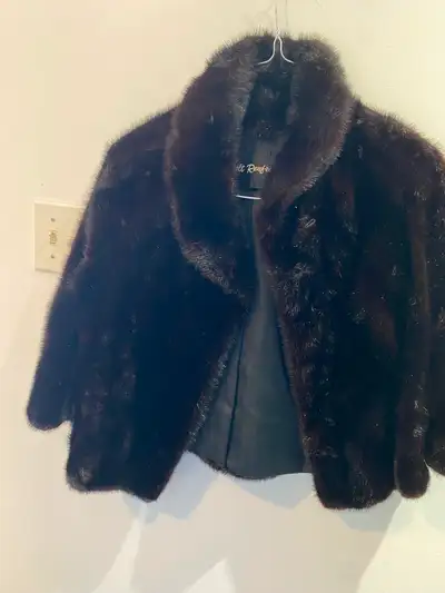 Vintage Holt Renfrew Black Mink Coat, View more