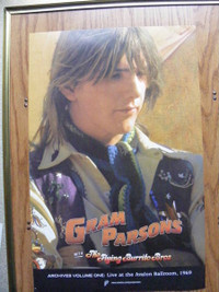 FS: Gram Parsons with The Flying Burrito Brothers "Promo" SHEET