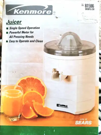 KENMORE ELECTRIC JUICER, View more