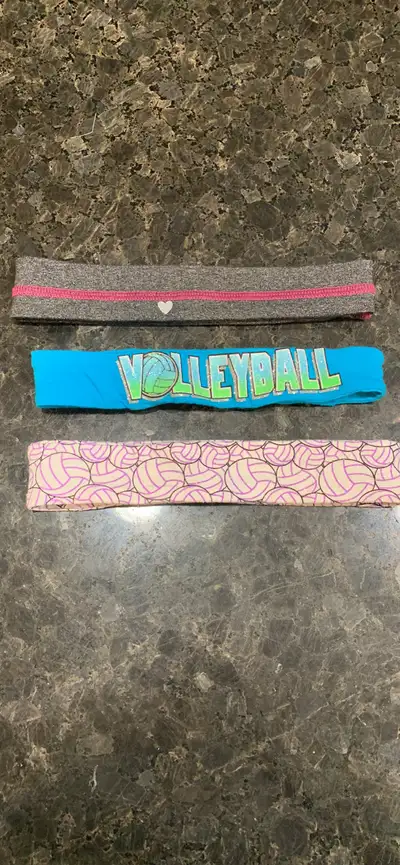 Lot of volleyball headbands, View more
