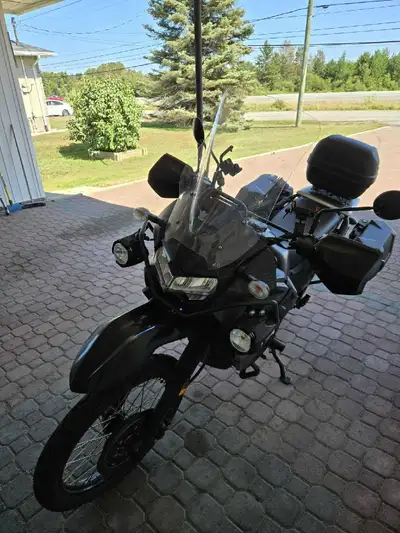 2022 Kawasaki KLR650 Adventure non ABS. Mature owner About 50km of gravel road, otherwise all highwa...