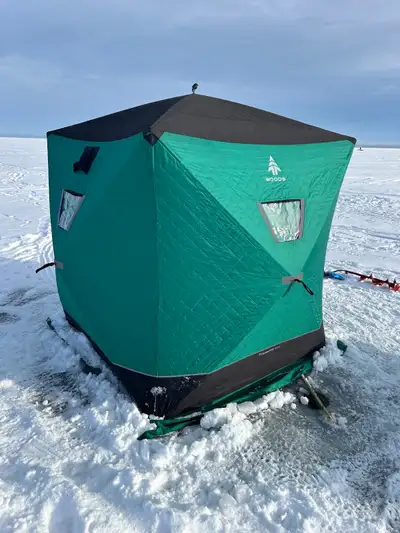 Woods Insulated Ice Fishing Tent, View more