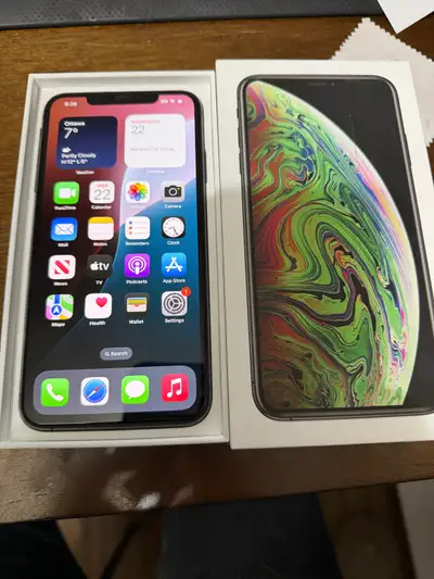 iPhone XS Max 64GB 100% Battery Health, View more