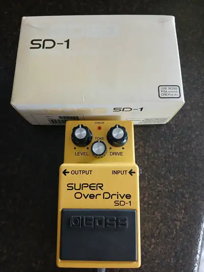 Boss SD-1 made in Taiwan, View more