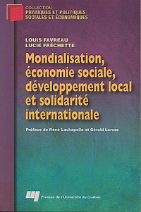 Mondialisation, économie sociale et développement local et...