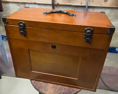 Wooden Toolbox, View more