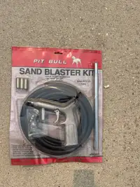 Sand blaster kit