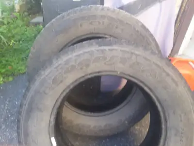 4 Tires in good used condition 2 tires are Goodyear and 2 tires are Hercules TerraTrac Asking $75/ p...