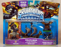 NEW SKYLANDERS PIRATE SEAS ADVENTURE PACK TERRAFIN HIDDEN TREAUS