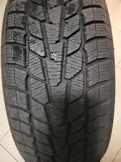 MotoMaster tires off rim. Used for less than 1000km. they are off rim. I sold the car so no need for...
